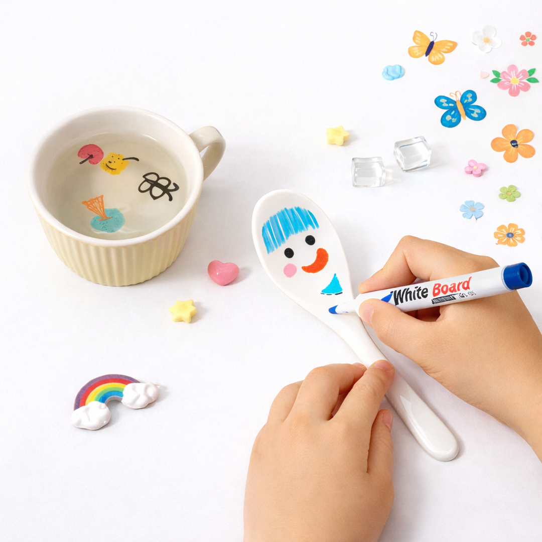 Floating Ink Drawing Marker Set with Water-Activated Effect