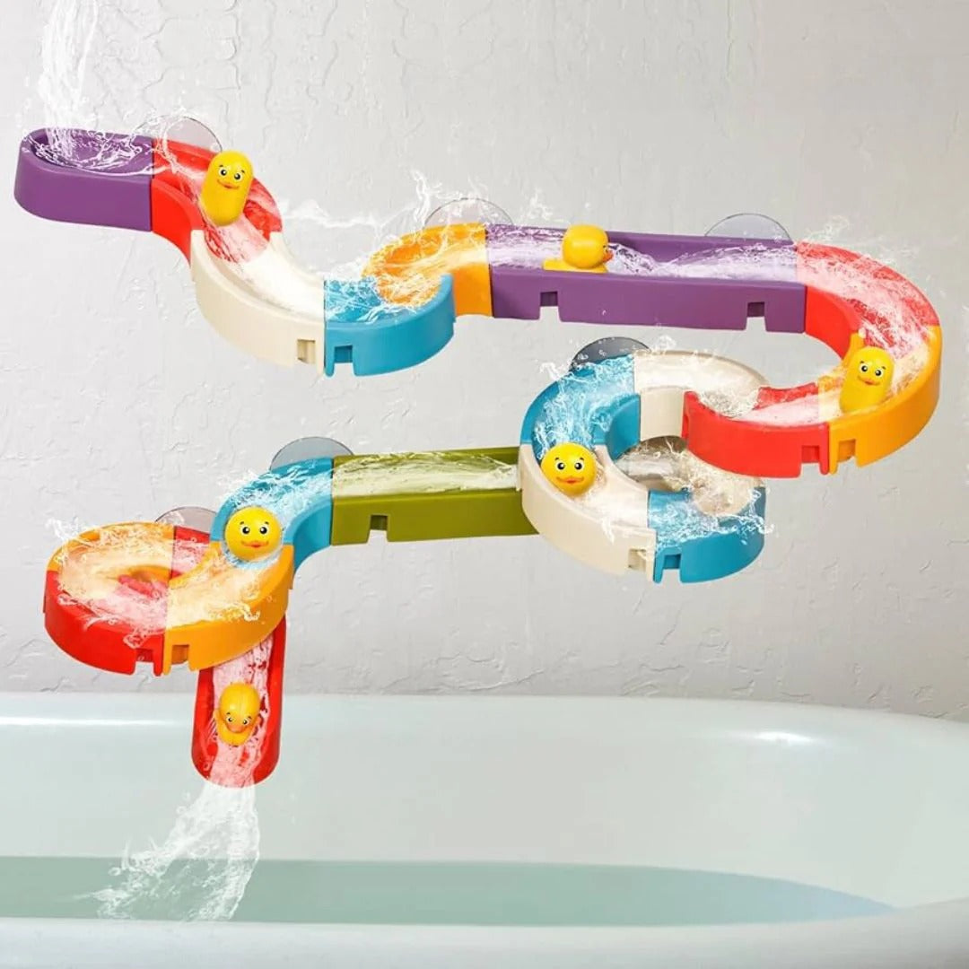 Duck Slide Track Toy with Modular Channels