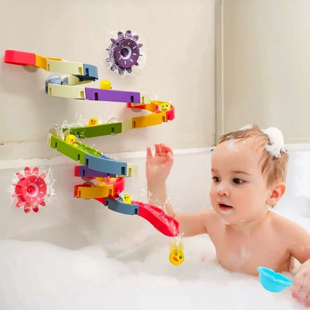 Duck Slide Track Toy with Modular Channels