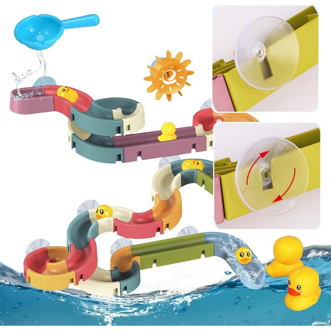 Duck Slide Track Toy with Modular Channels