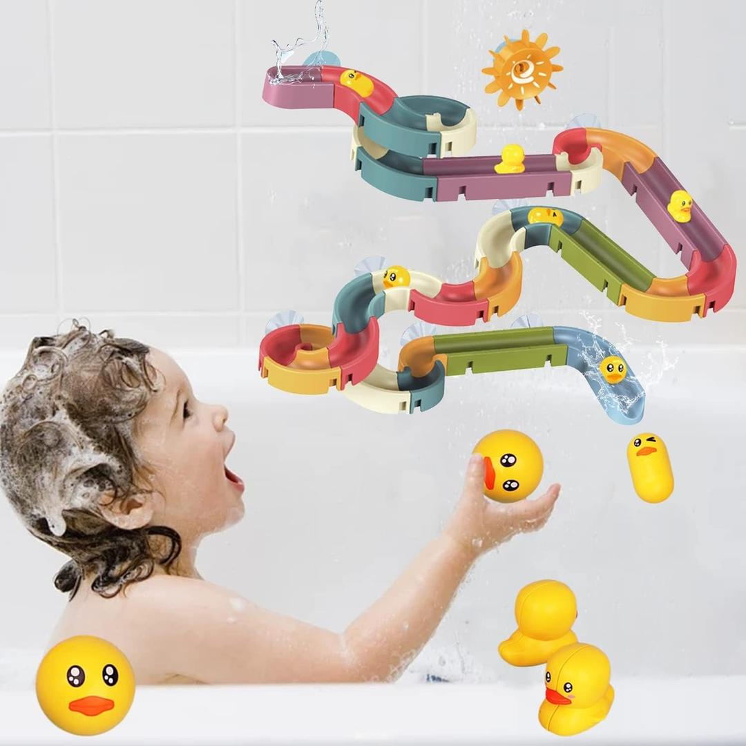 Duck Slide Track Toy with Modular Channels