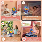 Enten-Spielfigur mit Lichtaktivierung
