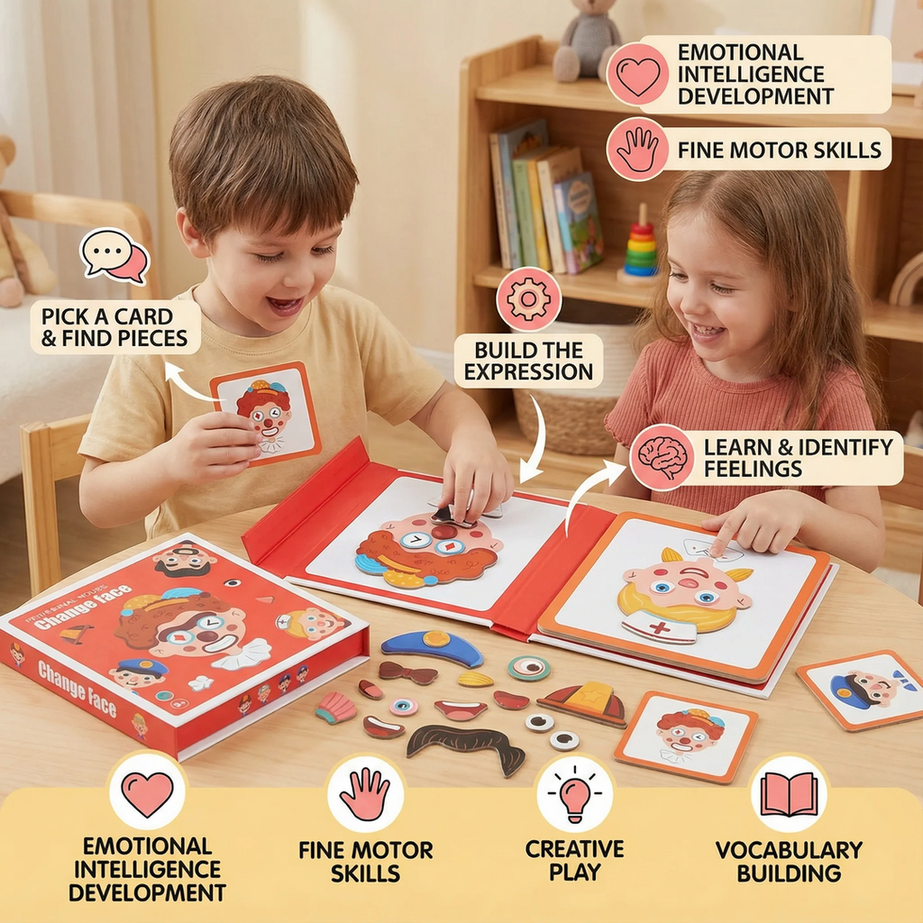 Emotion Recognition Puzzle for Kids