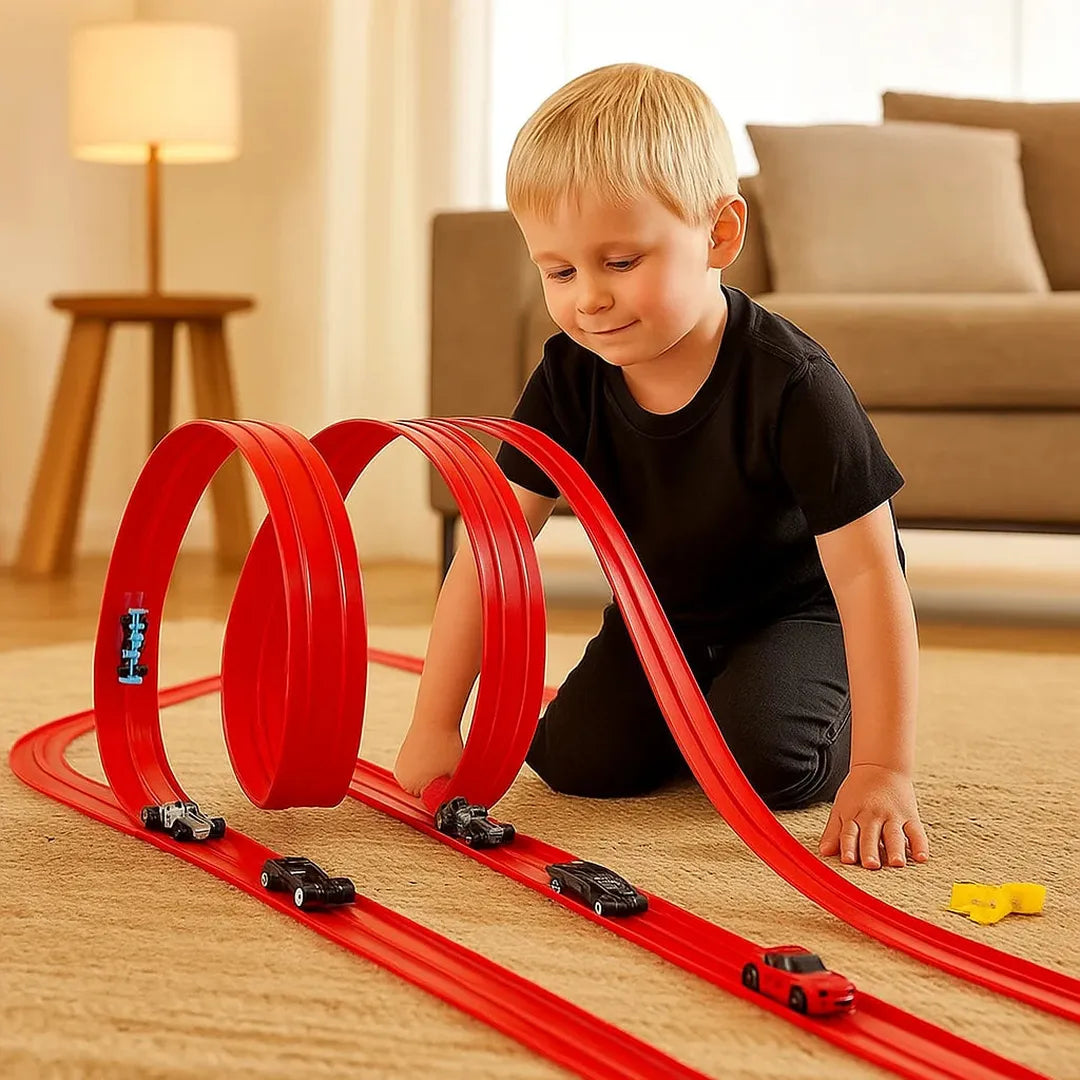 Flexible Racing Track Toy Set