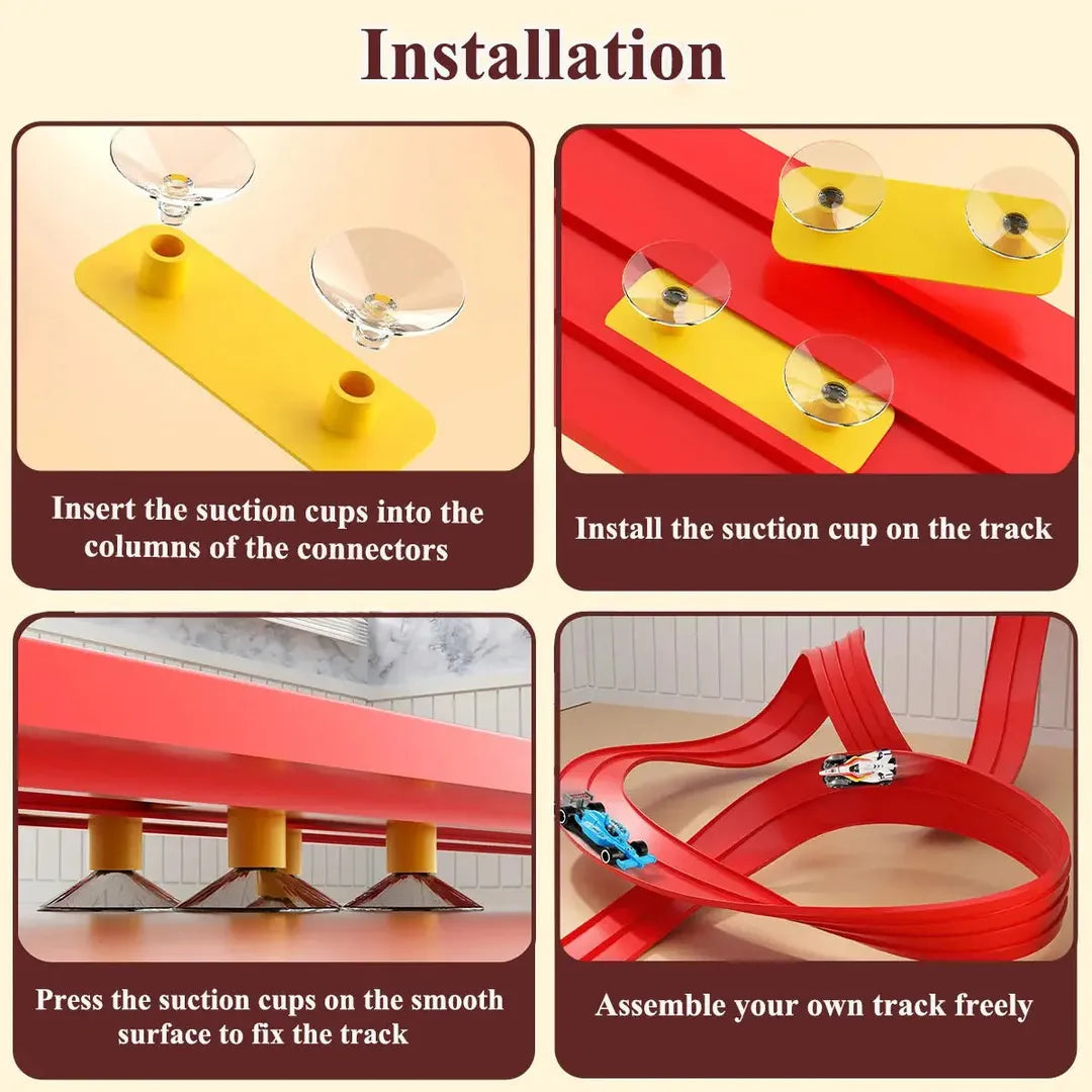 Flexible Racing Track Toy Set