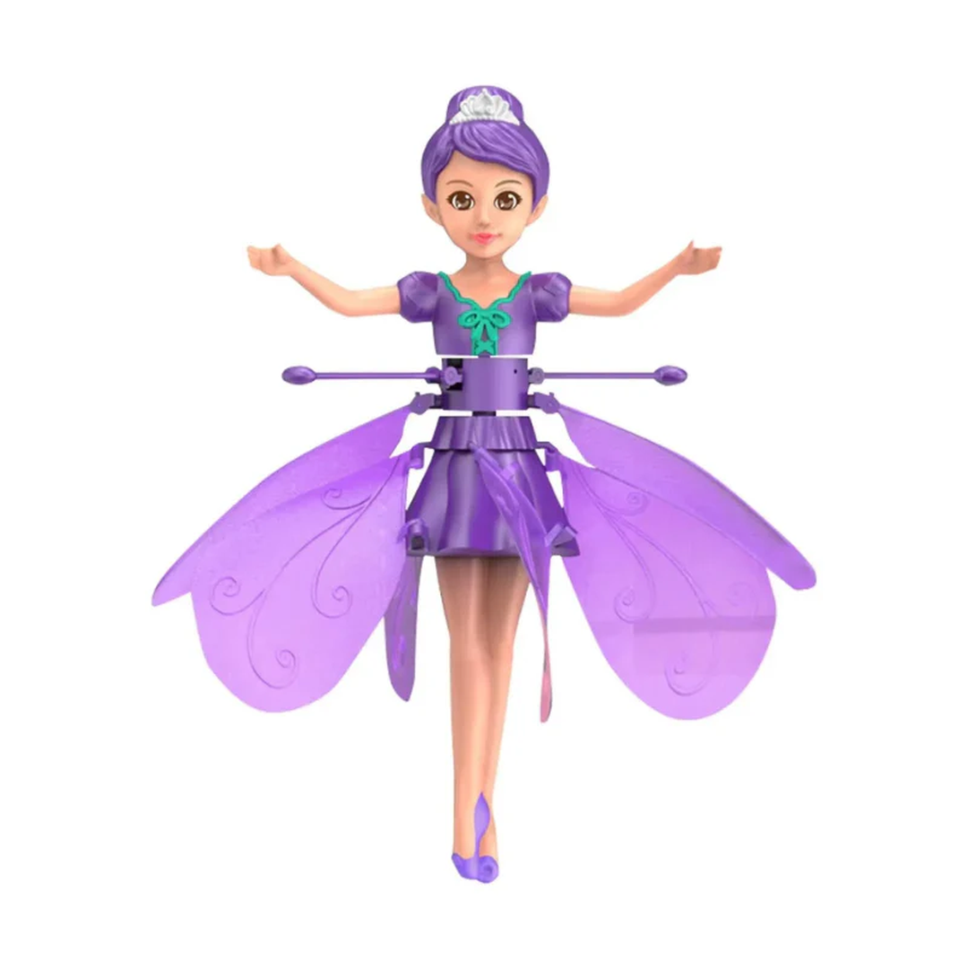 Flying Doll Toy with Rotating Wings