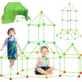 Fort Building Kit with Rod and Connector System
