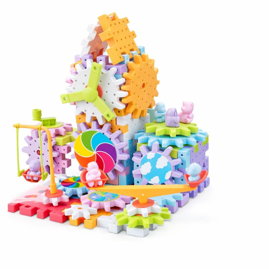 Montessori Gear Building Blocks Set