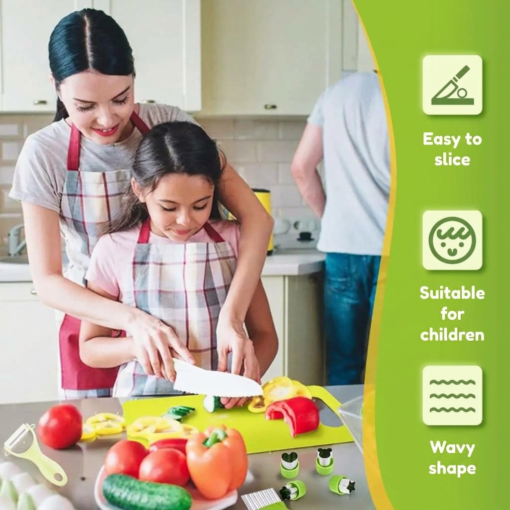 Juego de corte de cocina para niños - juego de chef junior