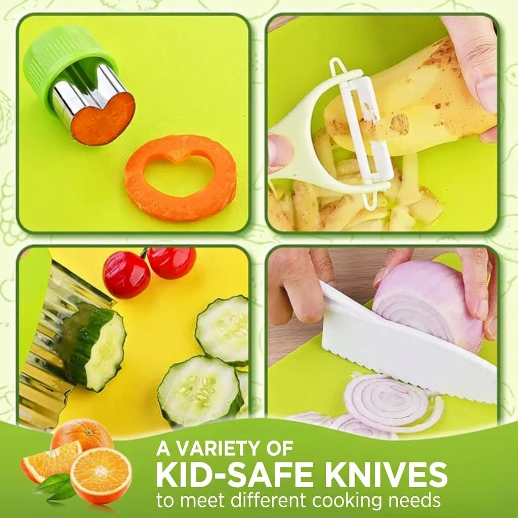 Juego de corte de cocina para niños - juego de chef junior