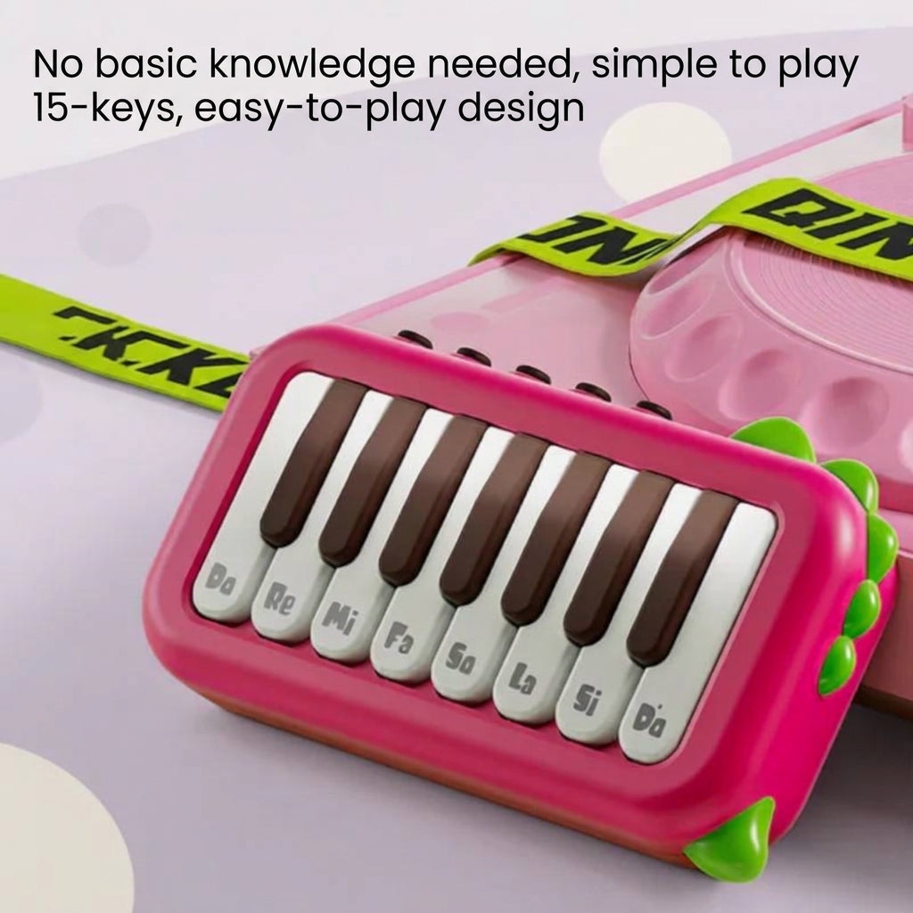 Toy - Mini Electronic Piano with Light-Up Keys