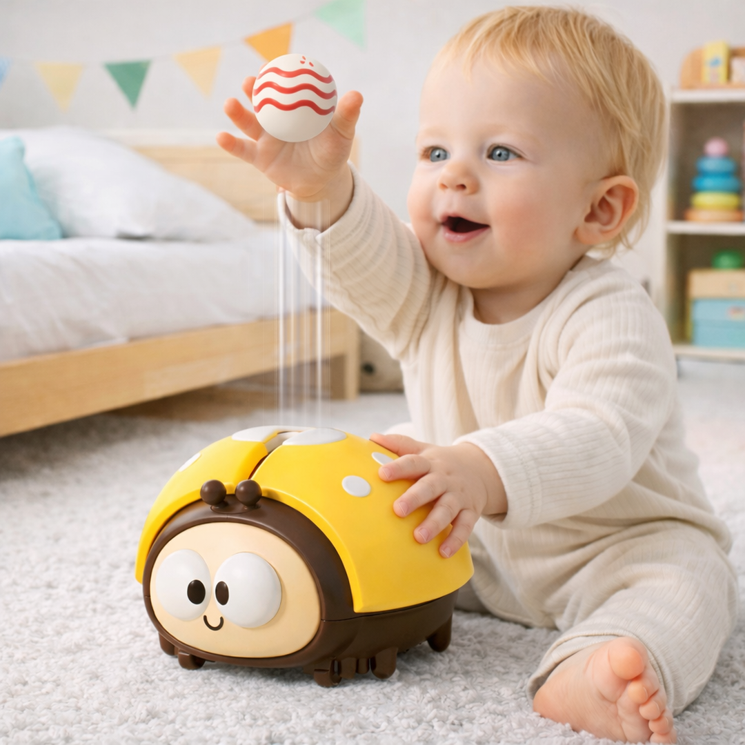 Floating Ball Toy with Insect Shaped Housing