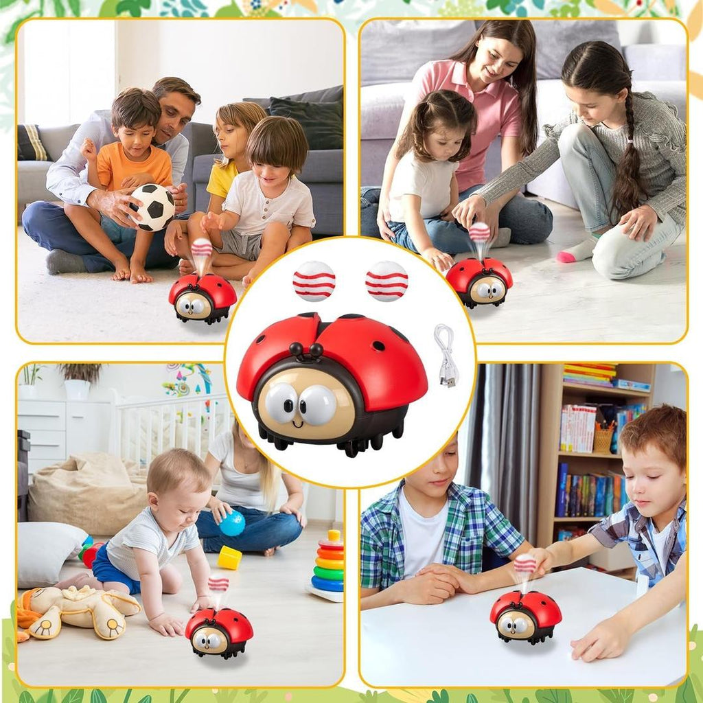 Floating Ball Toy with Insect Shaped Housing