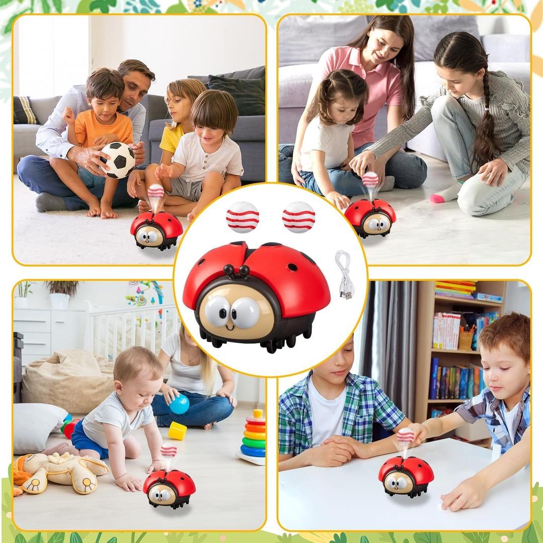 Floating Ball Toy with Insect Shaped Housing