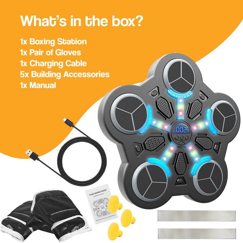 Interactive Boxing Trainer - LED Lighting and Bluetooth