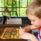 Zeichenbrettspielzeug für Kinder mit LED-Beleuchtung