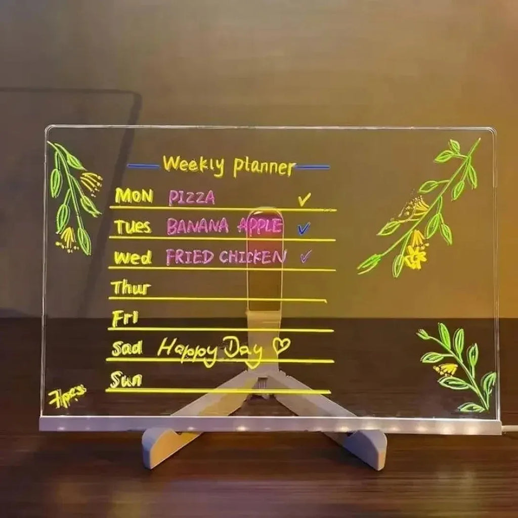 Drawing Board Toy For Kids With LED Lighting