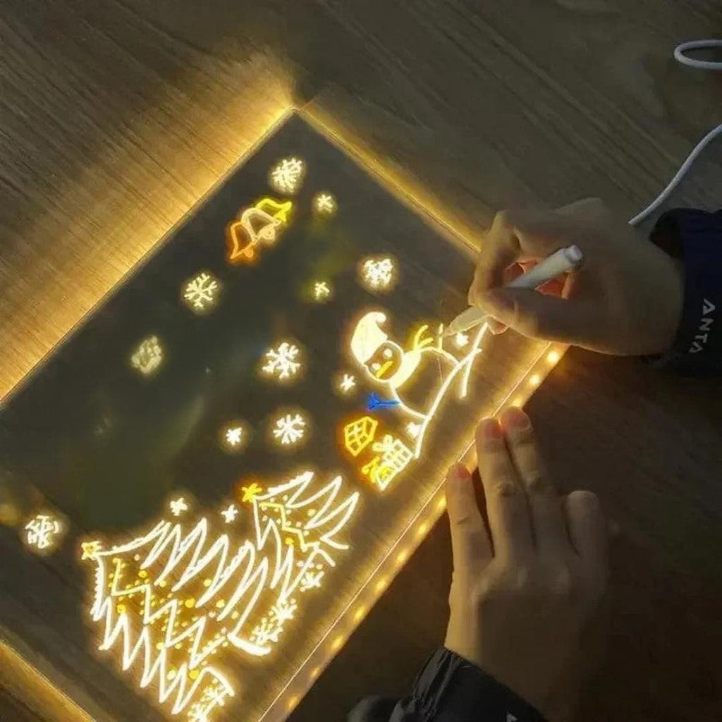 Drawing Board Toy For Kids With LED Lighting