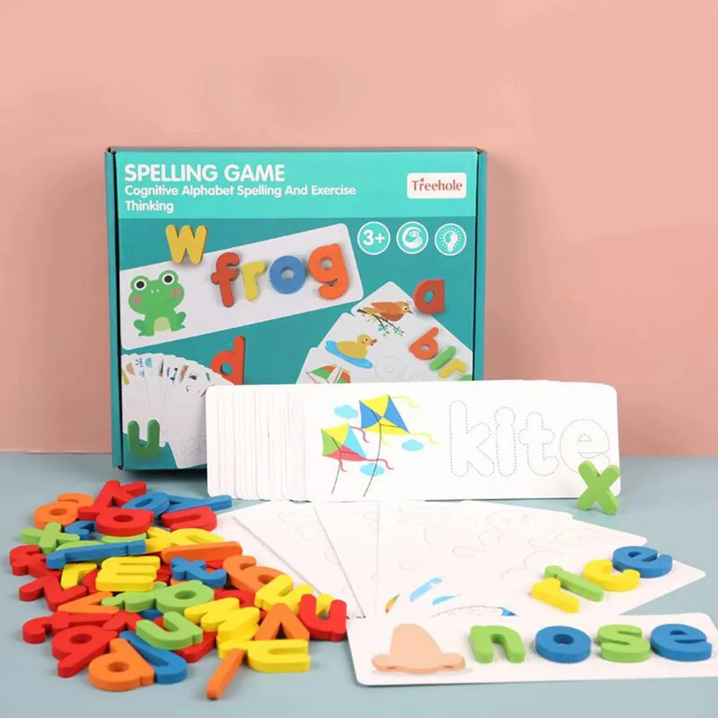 Letter Matching Toy with Word Cards