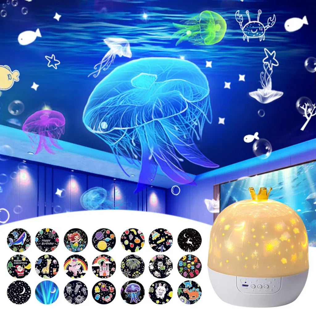 Light Up Projector Toy with Enclosed Dome