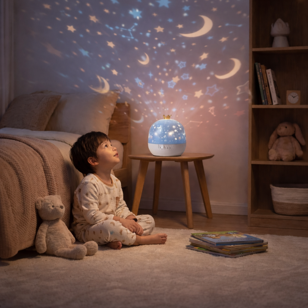 Light Up Projector Toy with Enclosed Dome