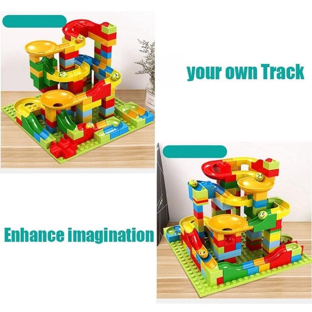 Marble Run Building Blocks Set