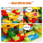 Marble Run Building Blocks Set