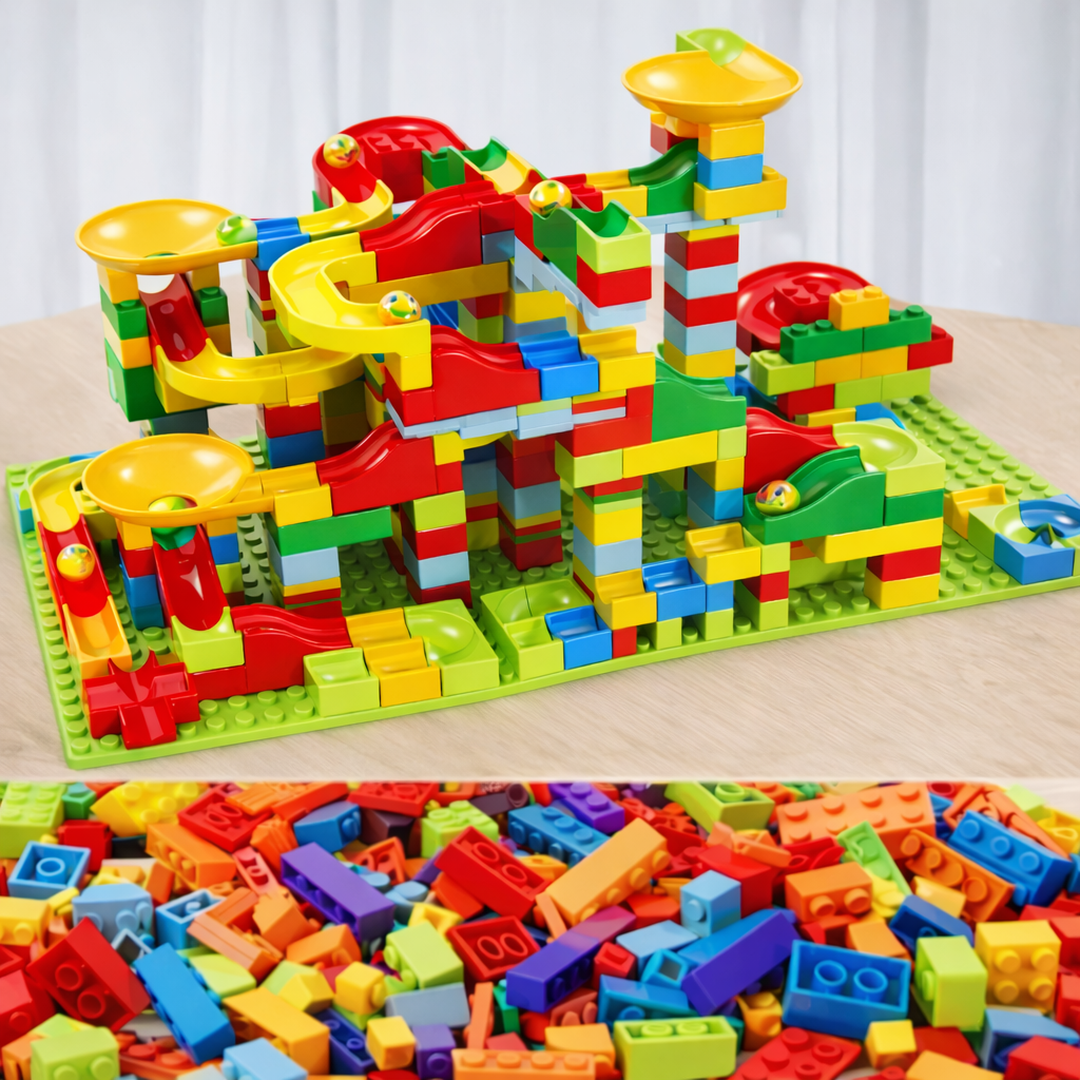 Marble Run Building Blocks Set
