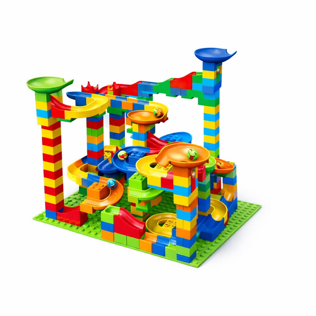 Marble Run Building Blocks Set