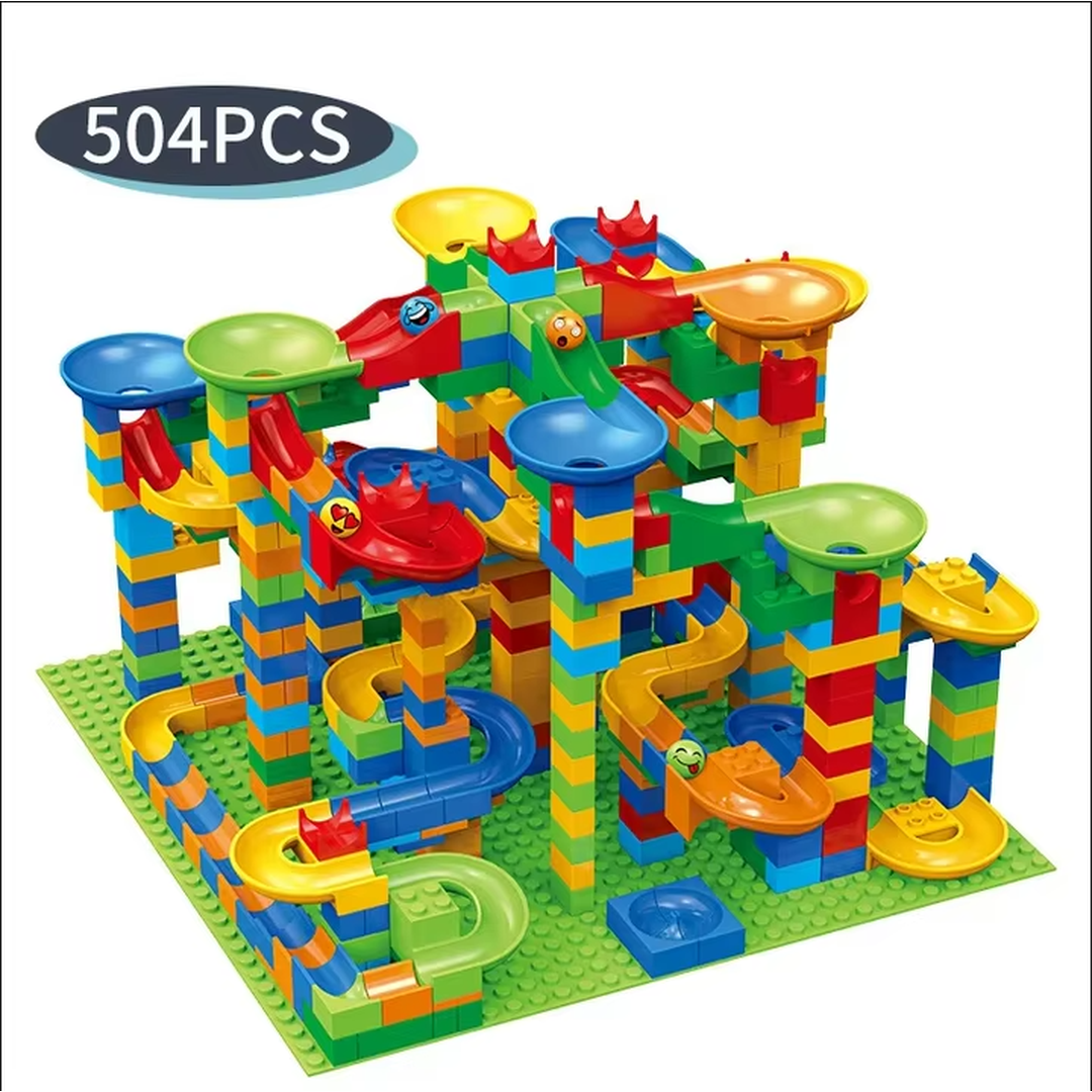 Marble Run Building Blocks Set