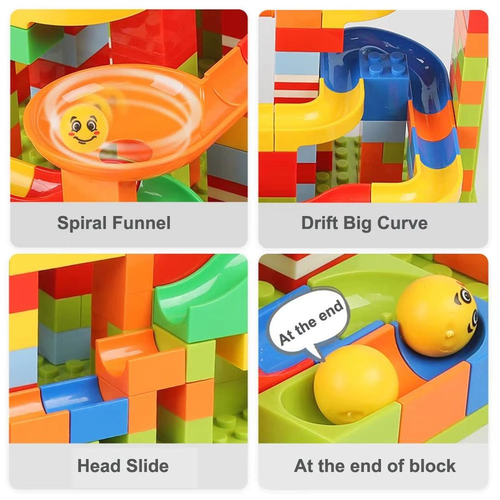 Marble Run Building Blocks Set