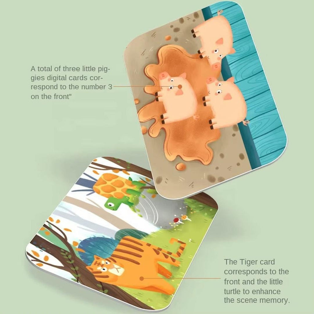 Alphabet and Number Matching Card Set