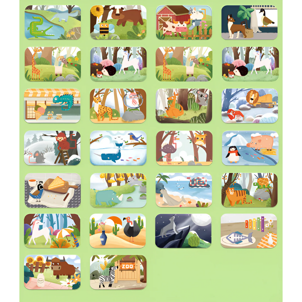 Alphabet and Number Matching Card Set