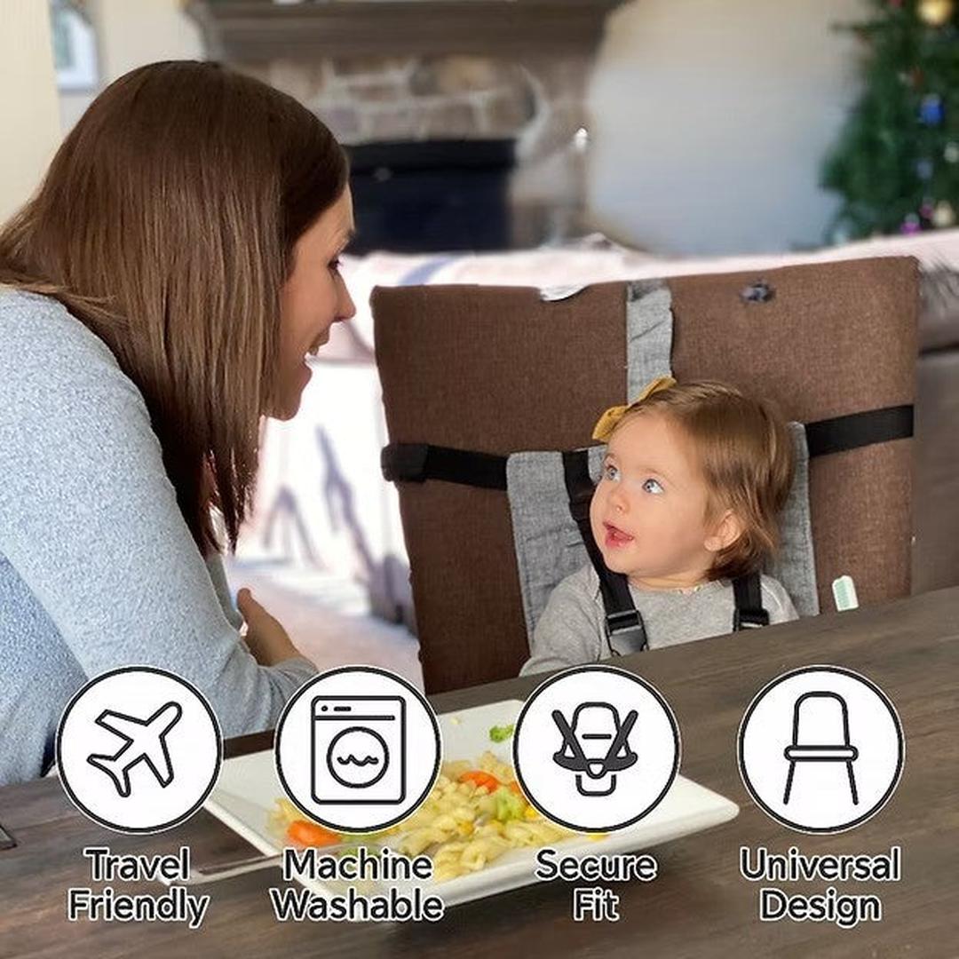 Portable Baby Seat Harness with Chair Straps