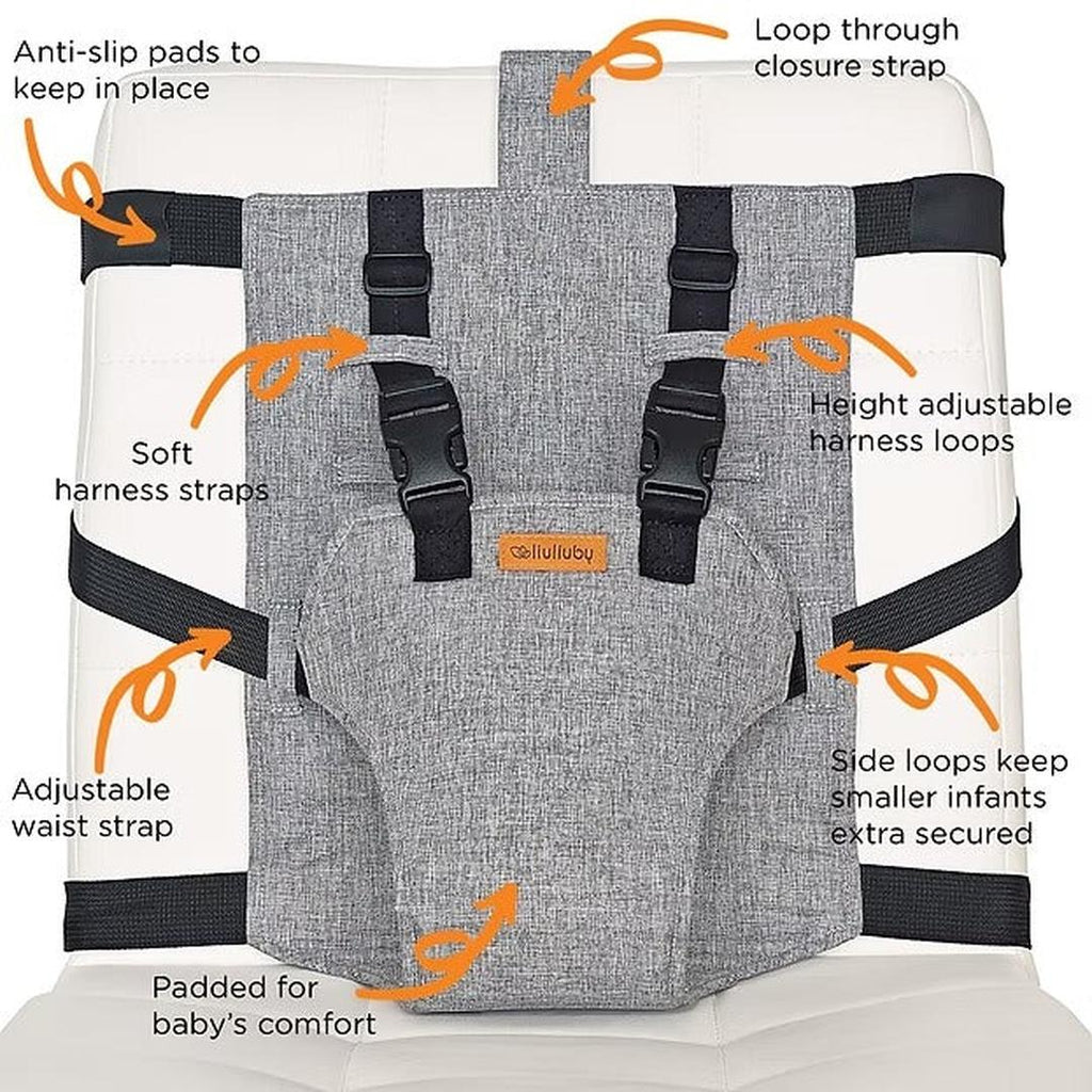 Portable Baby Seat Harness with Chair Straps