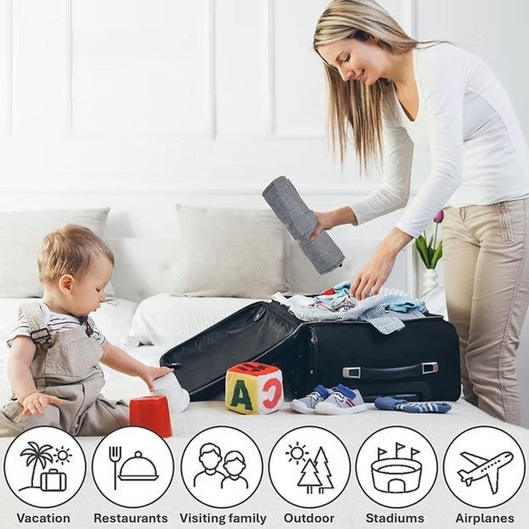 Portable Baby Seat Harness with Chair Straps