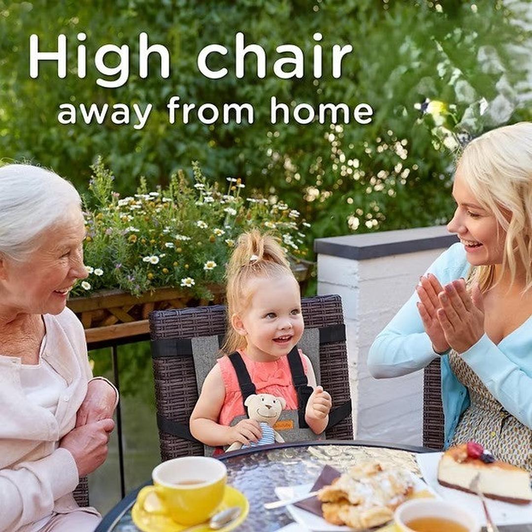 Portable Baby Seat Harness with Chair Straps