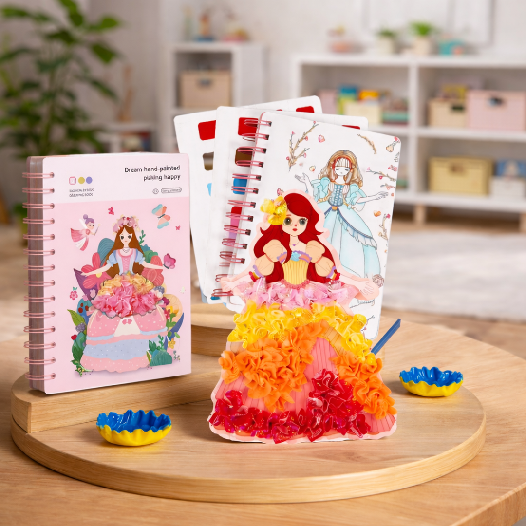 Princess Fashion Design Craft Book