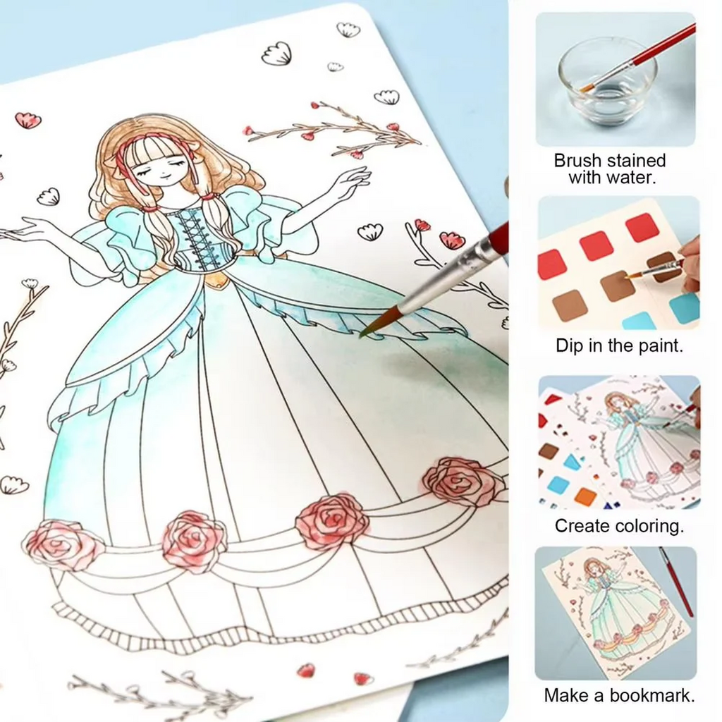 Princess Fashion Design Craft Book