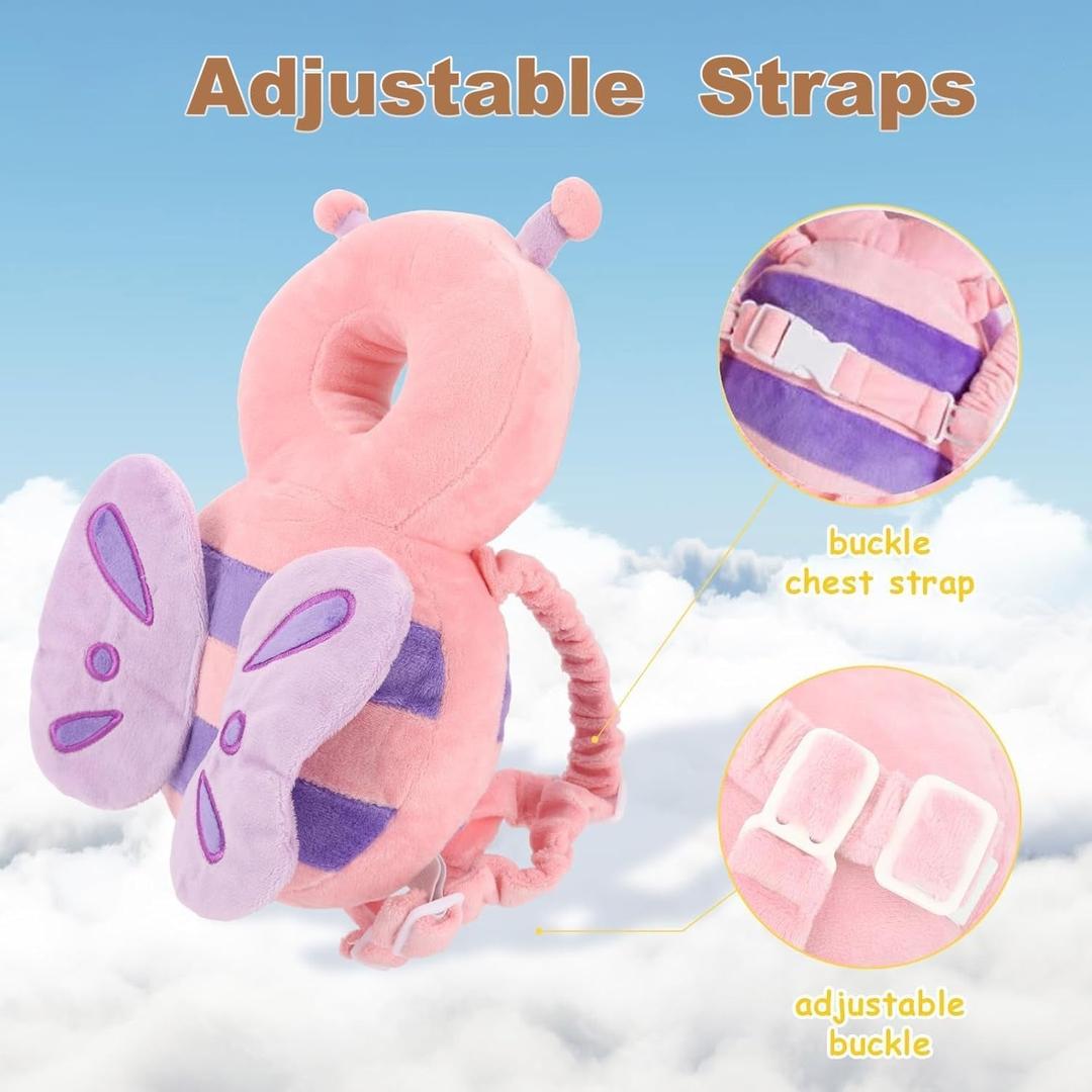 Baby Head Protection Cushion with Shoulder Straps