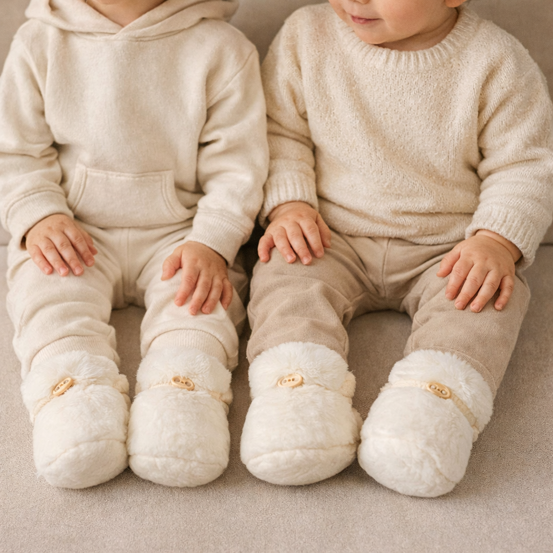 Baby Plush Sock Shoes Soft Sole