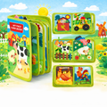 Soft Activity Book with Farm-Themed Interactive Pages