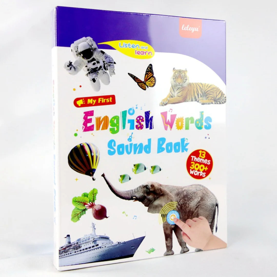 Children’s English Words Sound Book with Touch Buttons