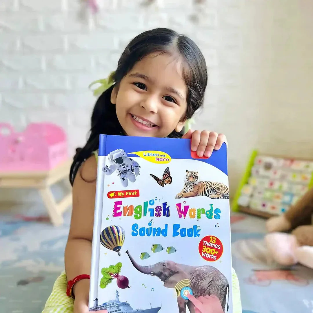 Children’s English Words Sound Book with Touch Buttons