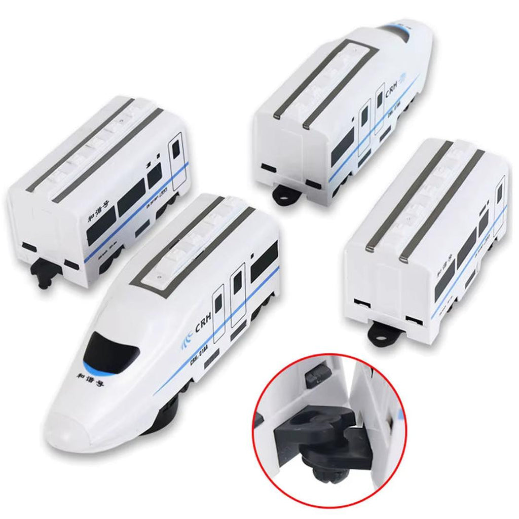 Electric High Speed Train Toy with Light and Sound