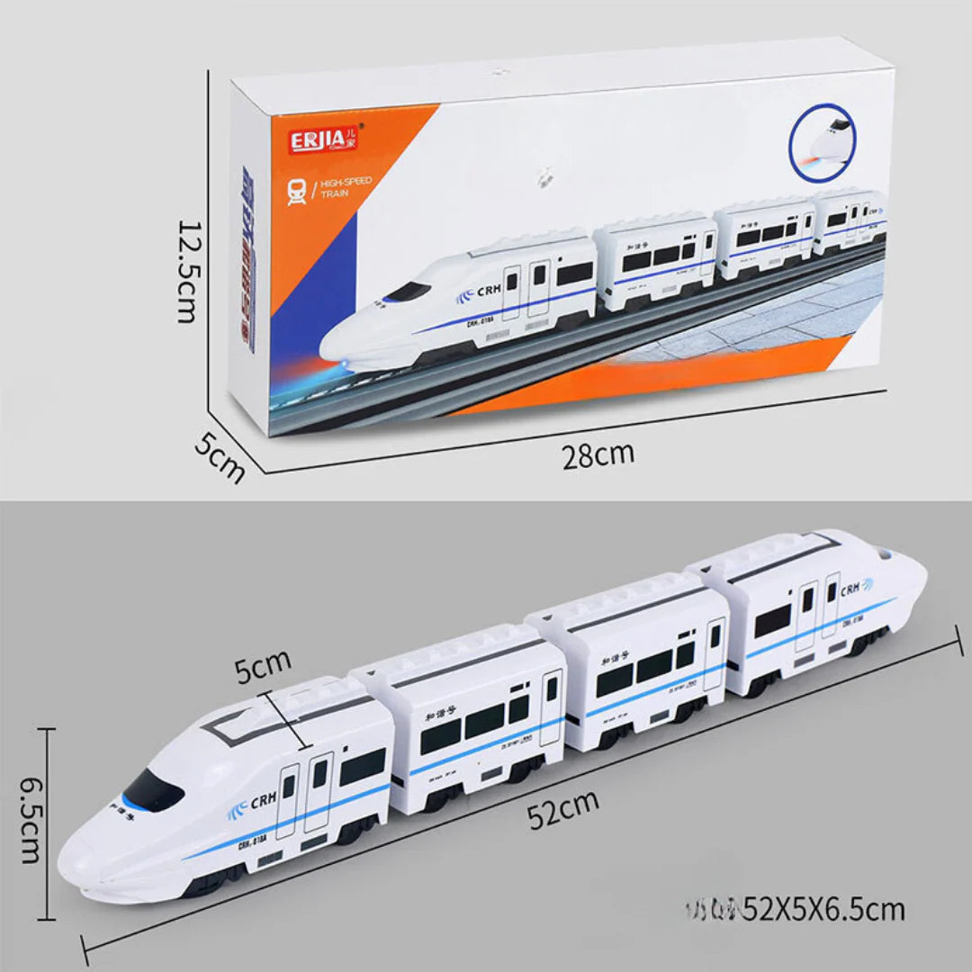 Electric High Speed Train Toy with Light and Sound