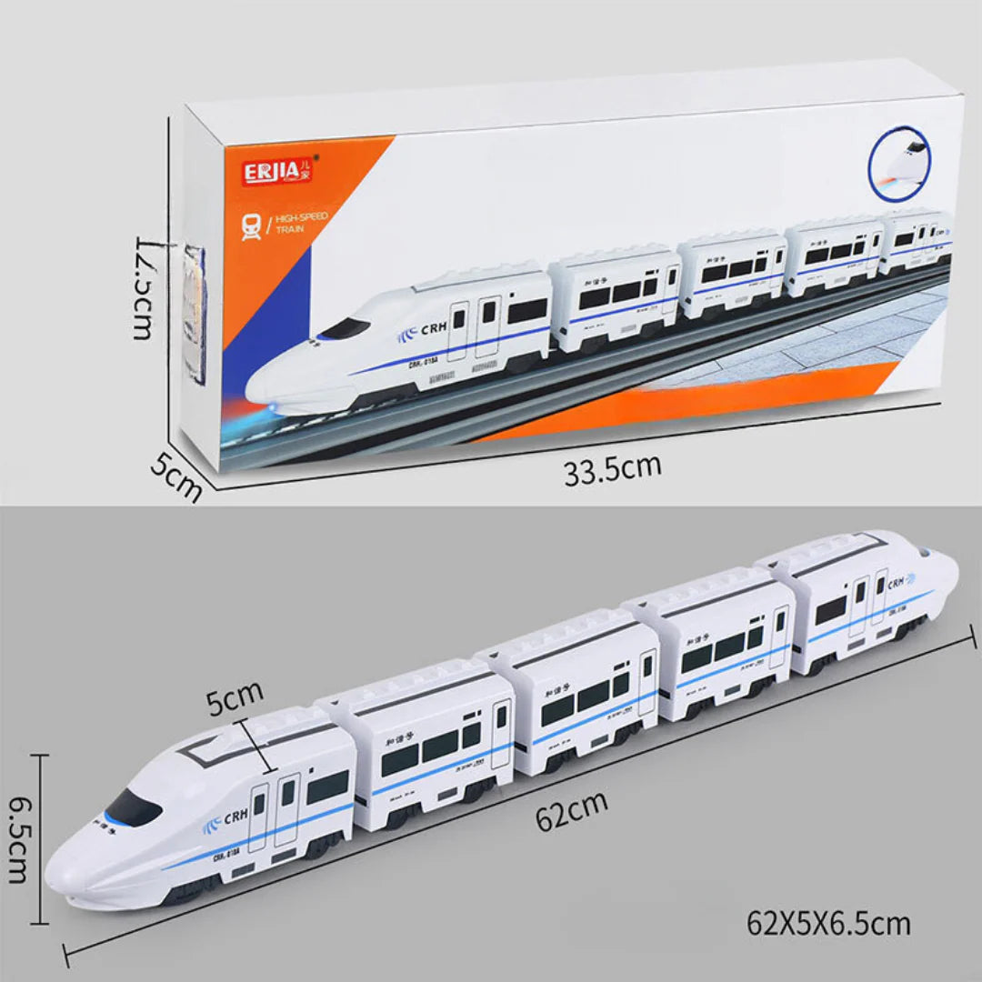 Electric High Speed Train Toy with Light and Sound
