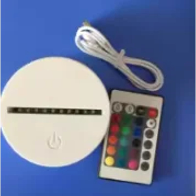 Acrylic LED Night Light - Erasable Writing Board