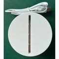 Acrylic LED Night Light - Erasable Writing Board