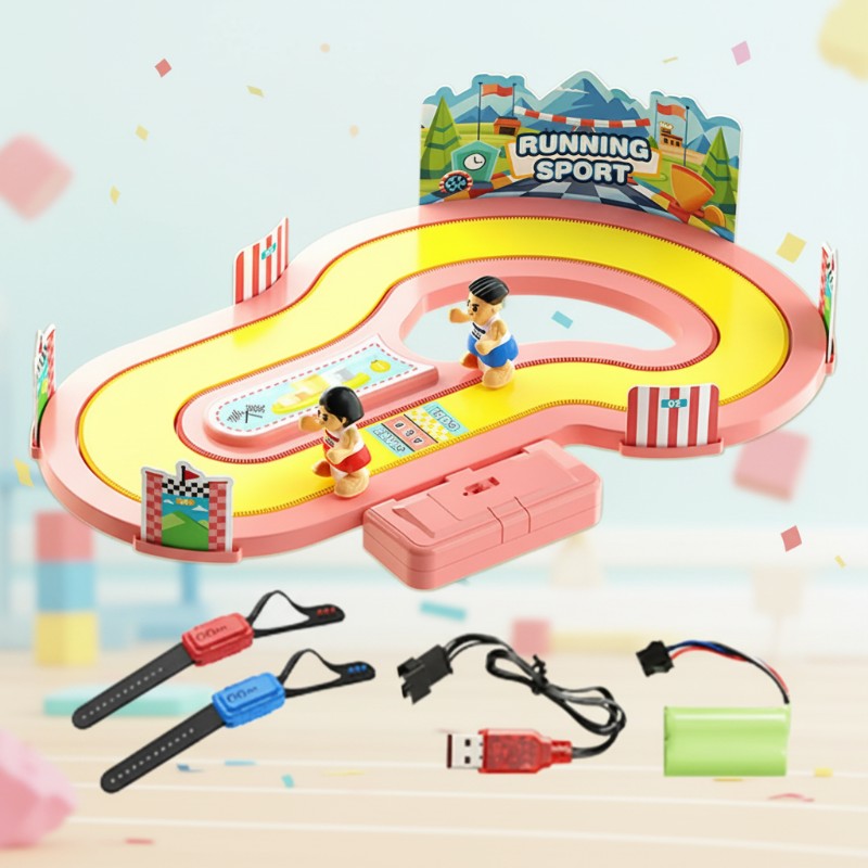Active Race Track Game - S-Shaped Oval Loop